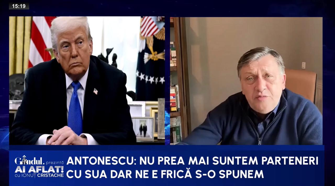 Crin Antonescu trage un semnal de alarmă: „Nu am reușit să normalizăm relația cu SUA, este o relație BLOCATĂ”
