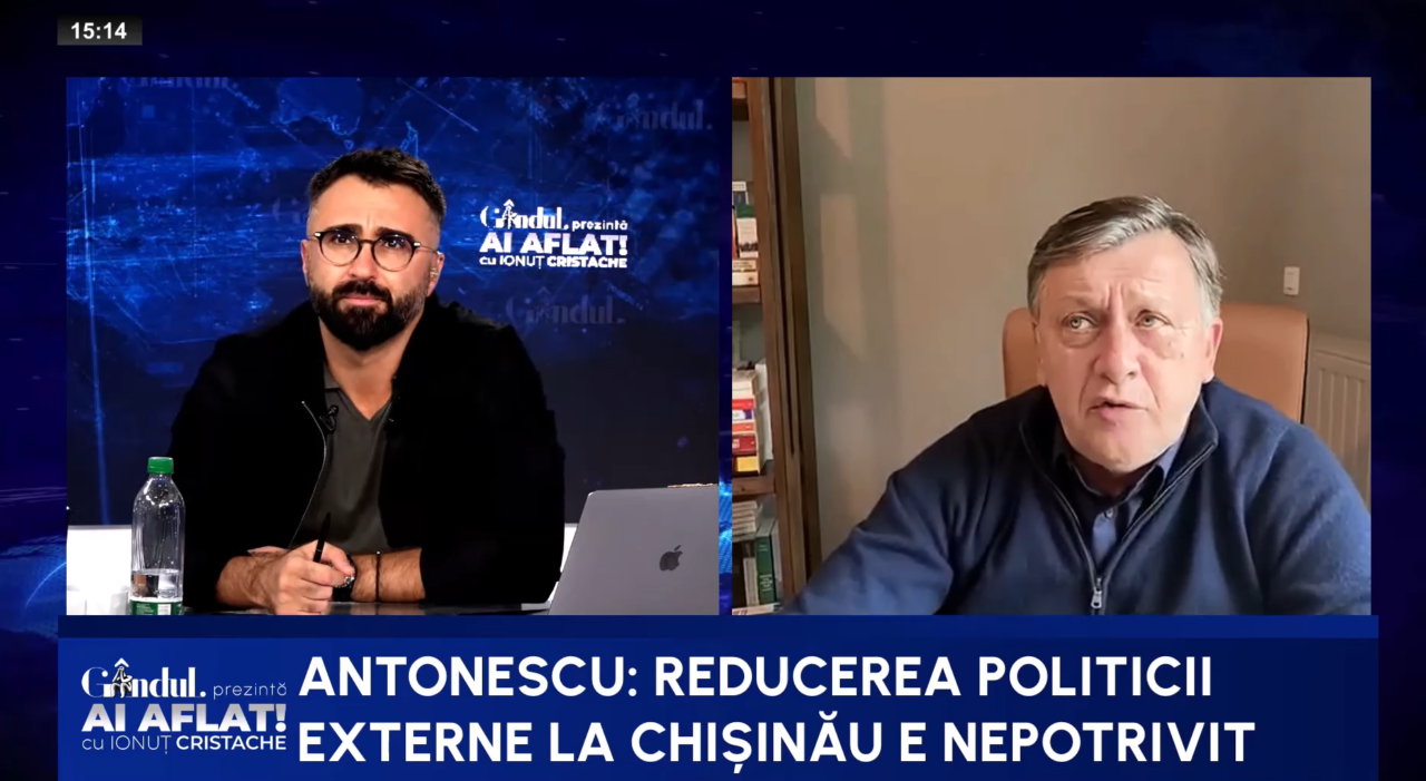 Crin Antonescu susține că Nicușor Dan a ratat o ocazie importantă pentru că nu s-a dus la Adunarea Generală ONU: „Era un PRILEJ bun”
