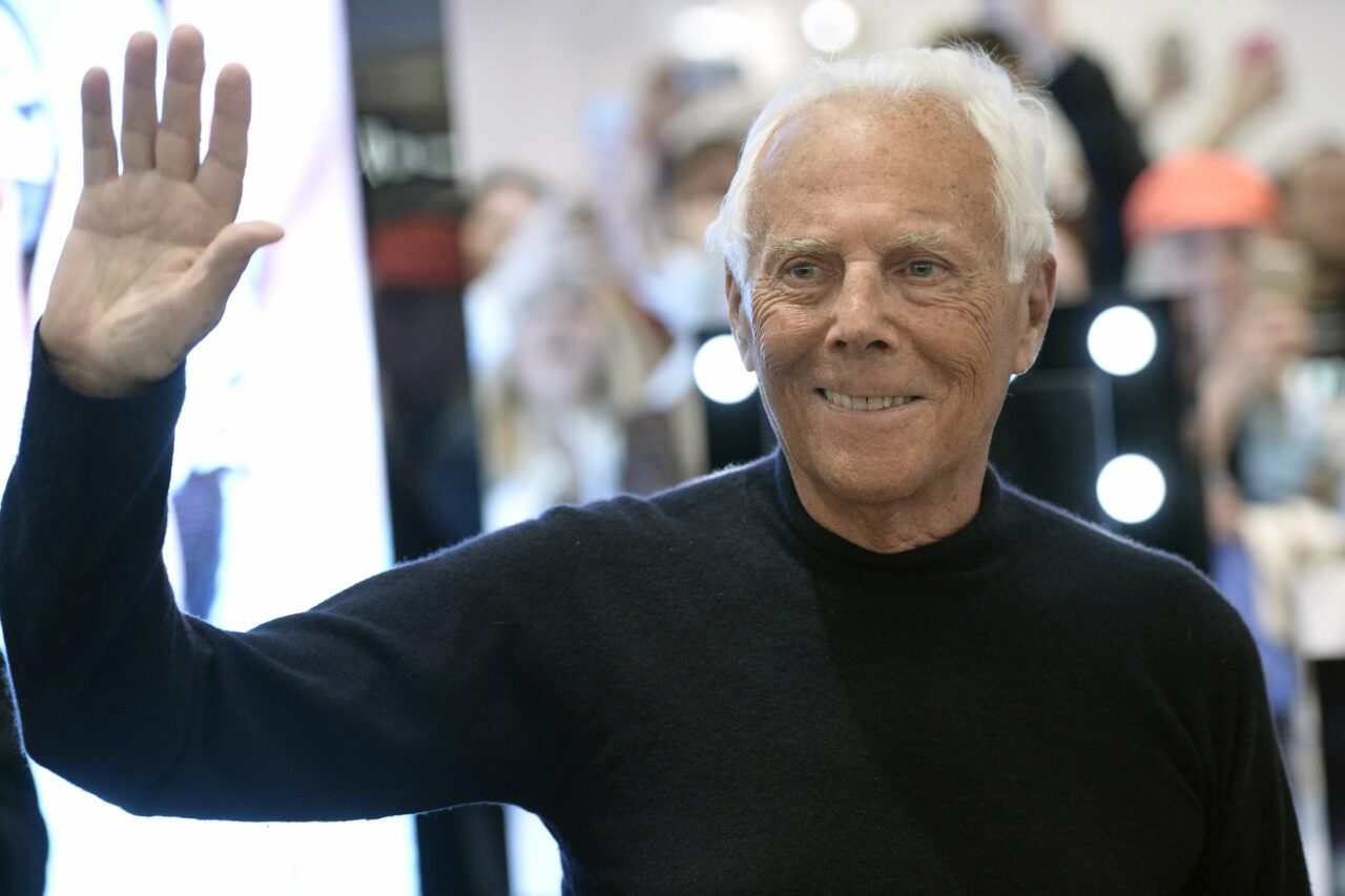 Stilul NEMURITOR al lui Giorgio Armani în imagini