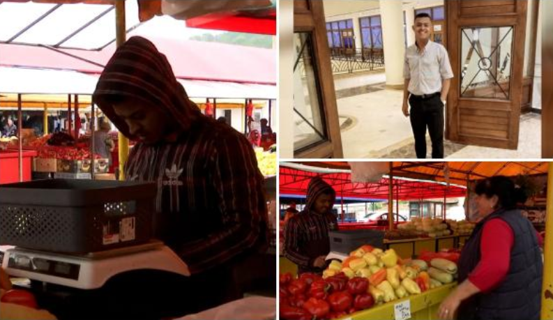 POVESTEA lui Mohamed, egipteanul cucerit de România, care acum lucrează într-o piață de legume din Gherla: „Nu mă duc în altă parte”