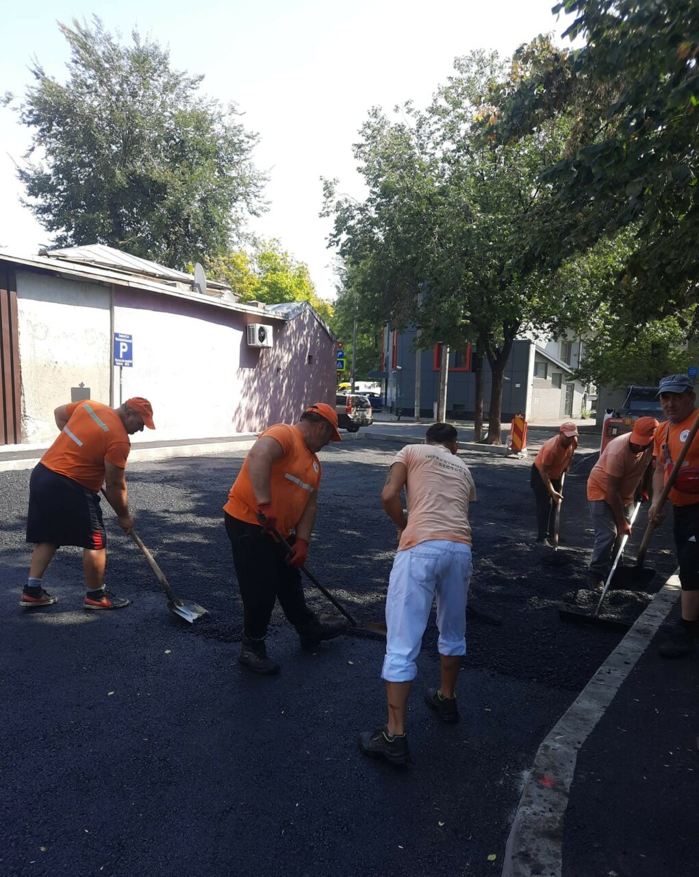 (P) Infrastructură 5 a finalizat o nouă lucrare de asfaltare pe Șoseaua Progresului