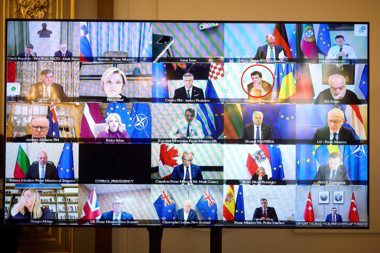 Unde se ascunde președintele? Nicușor Dan, hologramă în video-conferința Coaliției de Voință