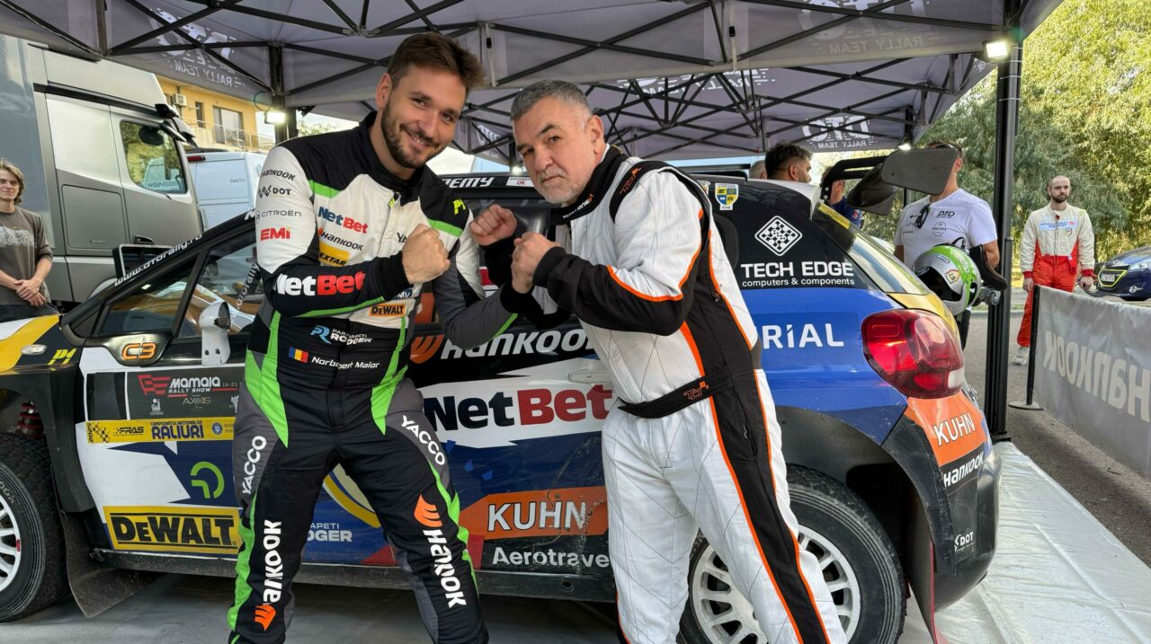Leonard Doroftei, copilot la Mamaia Rally Show: „A fost experiența vieții mele”