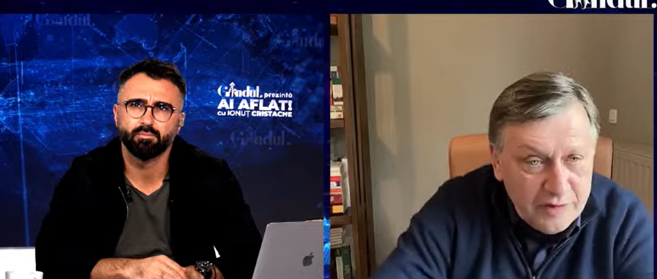 Crin Antonescu: „Rețelele cu care Trump se lupta sunt foarte puternice. În Europa, Soroș va fi greu de demontat”