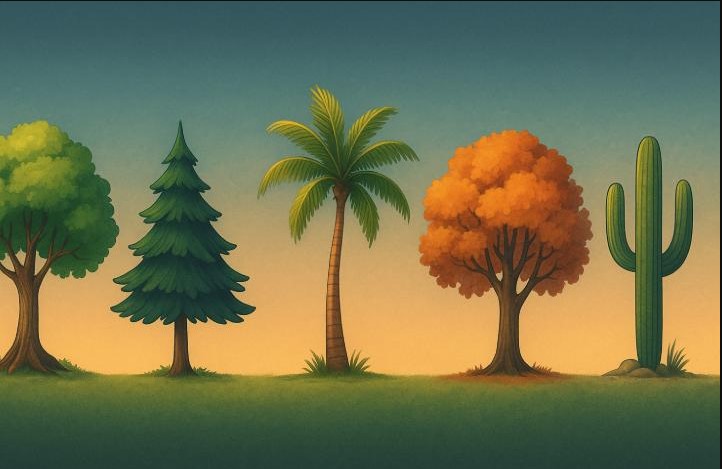 Test de personalitate: În funcție de copacul ales descoperi ce personalitate ai