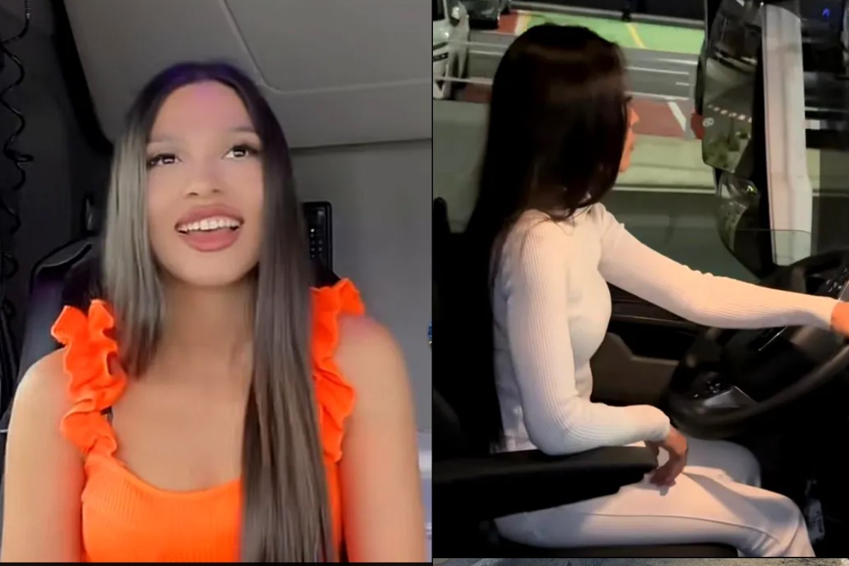 Povestea șoferiței de TIR care face senzație pe șosele. Are doar 1,53 m înălțime, dar conduce un mastodont de zeci de tone