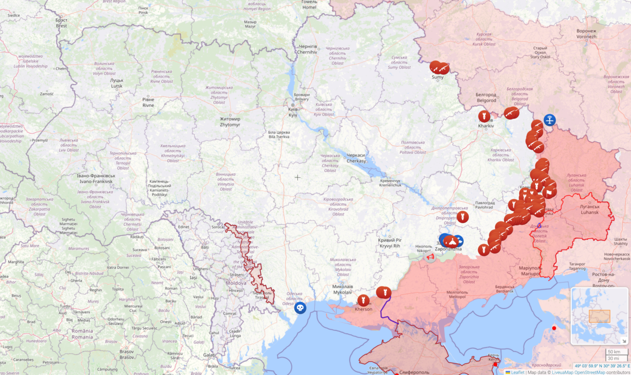 Rusia avansează adânc în teritoriul ucrainean. Ce progrese au înregistrat pe FRONT în 2025