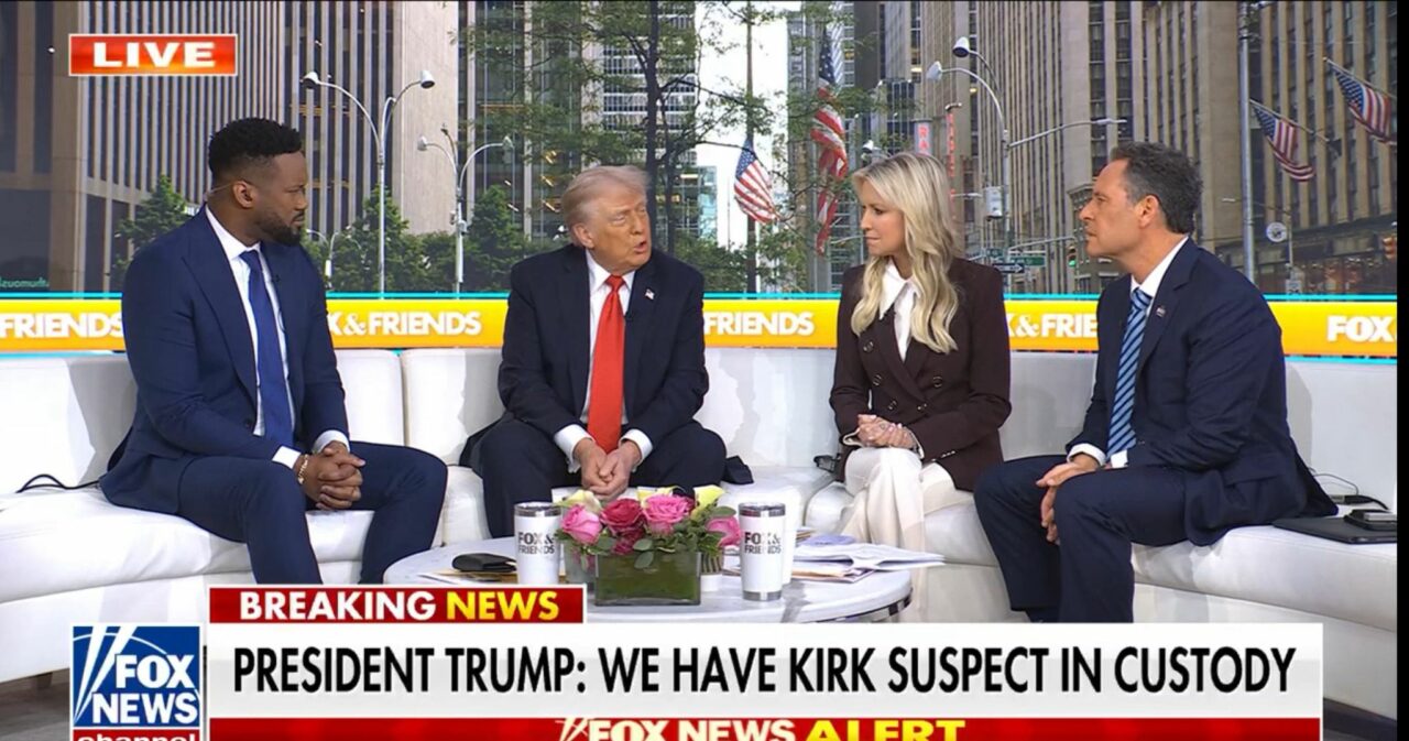 Președintele Donald Trump spune că suspectul asasinării lui Kirk a fost PRINS