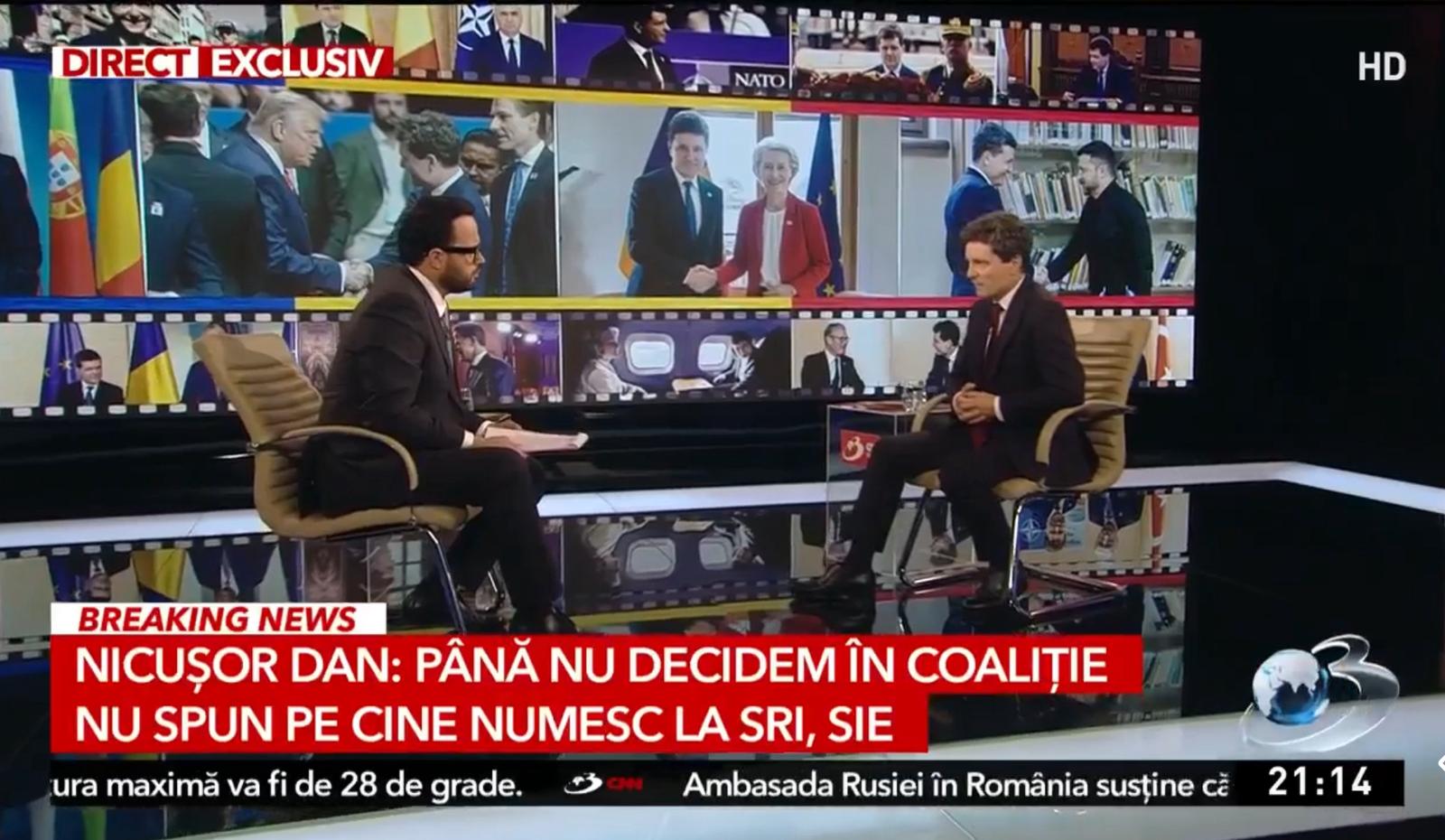 Nicușor Dan: Am încredere în Lazurcă pentru București