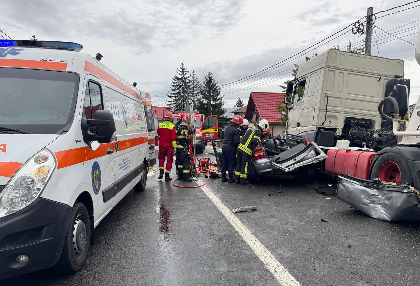 Tragedie pe DN 7 la Bascov: Trei morți în accident rutier
