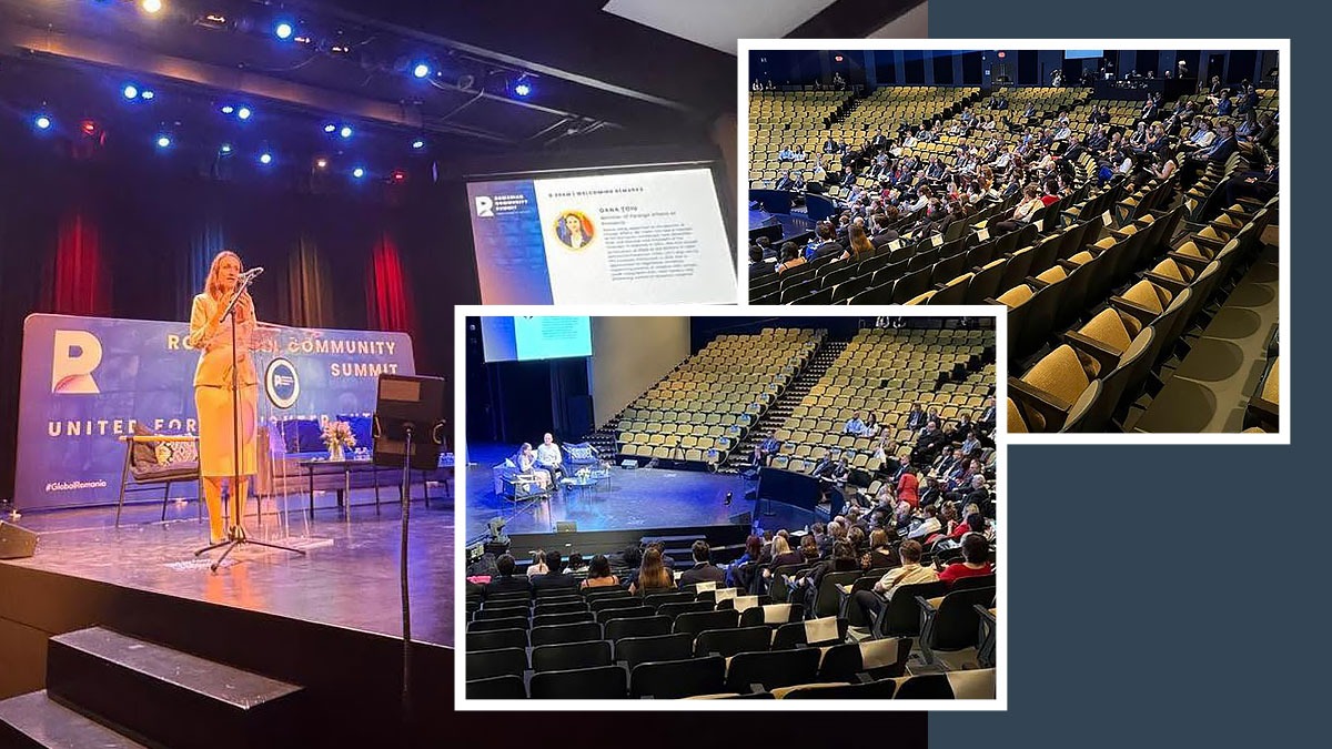 Imaginile dezastrului diplomatic din SUA. Țoiu, ignorată la Chicago. Omagiu pentru Kirk, cu sala goală. În țară nu a suflat o vorbă despre crimă. Nici ea, nici MAE, nici Guvernul, nici Președinția