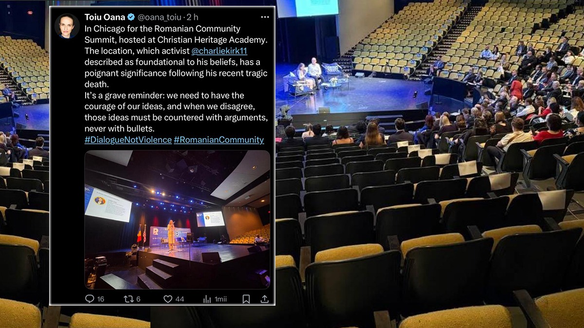 Oana Țoiu și-a șters postarea în care condamna asasinarea lui Charlie Kirk, chiar în ziua înmormântării activistului. Gestul, pe pământ american, vine după dezvăluirea GÂNDUL despre SALA GOALĂ unde oficialul a vorbit prima și ultima dată despre crimă