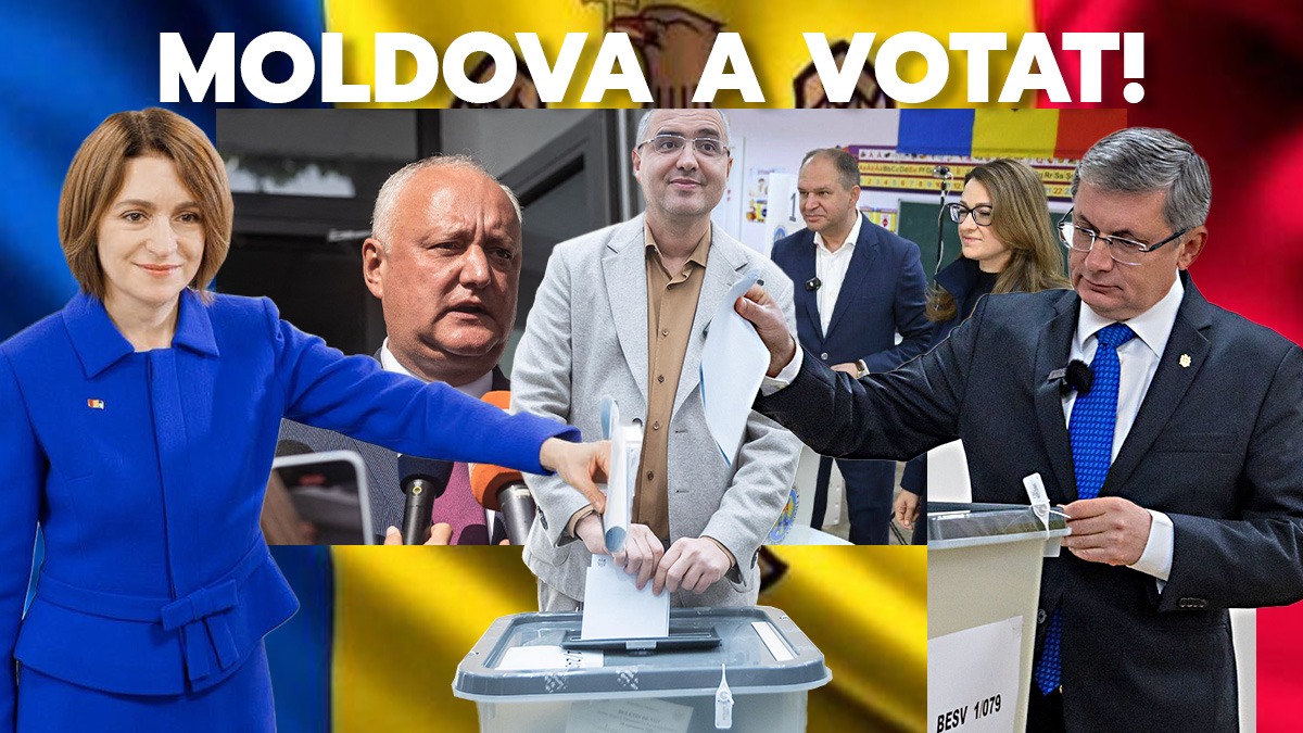 Maia Sandu câștigă la PAS alegerile din Moldova. Partidul prezidențial se clasează pe primul loc cu aproape 50%, urmat de Blocul Patriotic (24,54%)