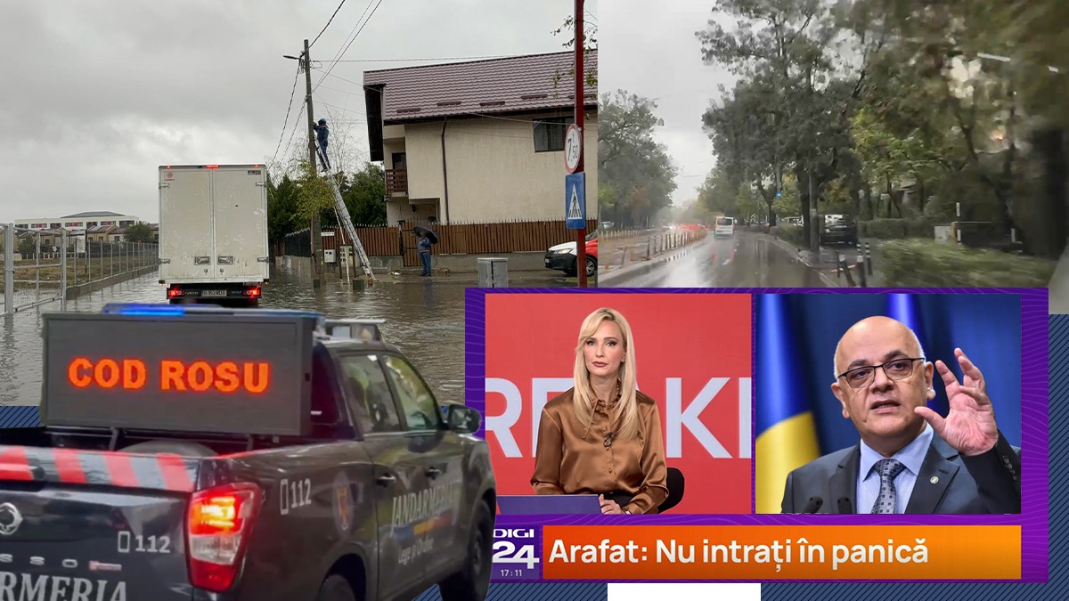 Breaking News: Toamna plouă. Ciclonul care nu a mai venit a lăsat în urmă doar școlile închise și un cod roșu de isterie. Diferența dintre ce ați văzut la TV și ce s-a întâmplat în realitate