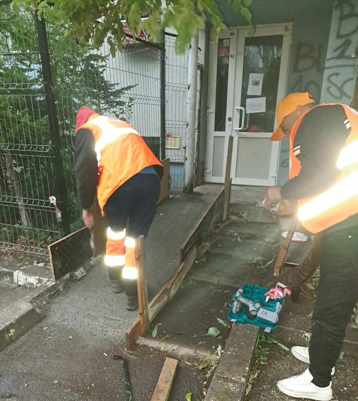 Infrastructură 5: Rampa pentru persoanele cu dizabilități, pe Aleea Stogu (P)