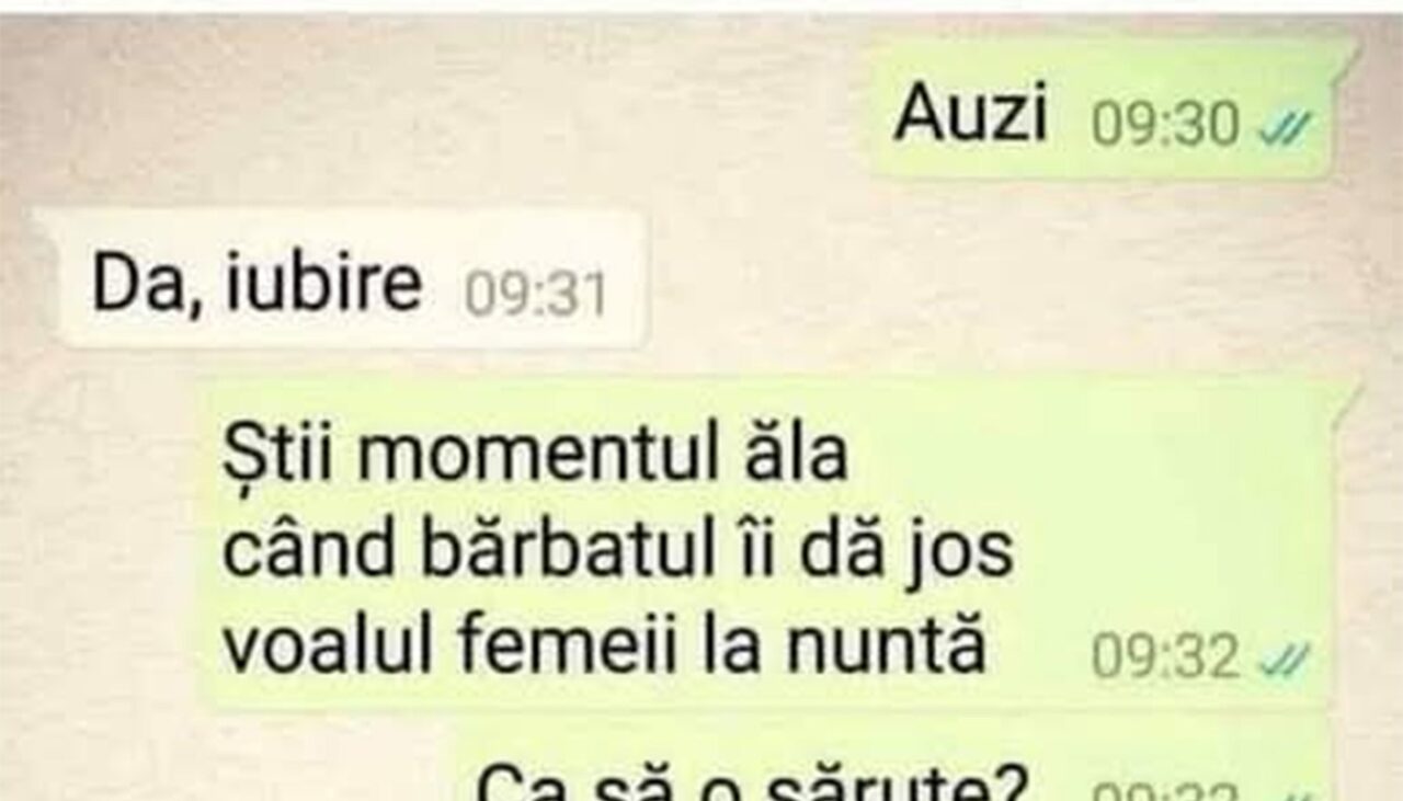 Bancul de miercuri | Știi momentul ăla?
