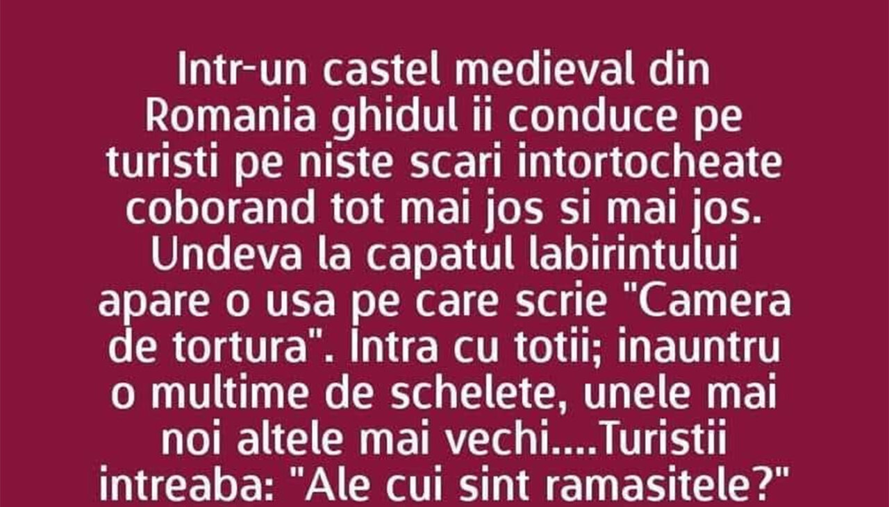 BANCUL de vineri | Ghidul și castelul medieval
