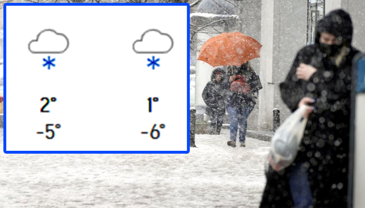 Prognoză ACCUWEATHER actualizată: Pe ce dată vin ninsorile în București, de fapt