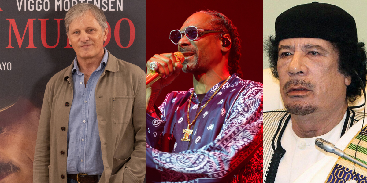 20 OCTOMBRIE, calendarul zilei: Viggo Mortensen împlinește 67 de ani, Snoop Dogg 54. Este ucis Muammar Gaddafi