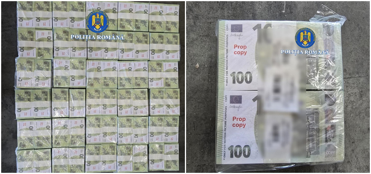 Poliția Română, ironizată după ce a confiscat 1 miliard de euro, bani din RECUZITA unui film. „Așteptăm descinderi în magazinele cu jucării”