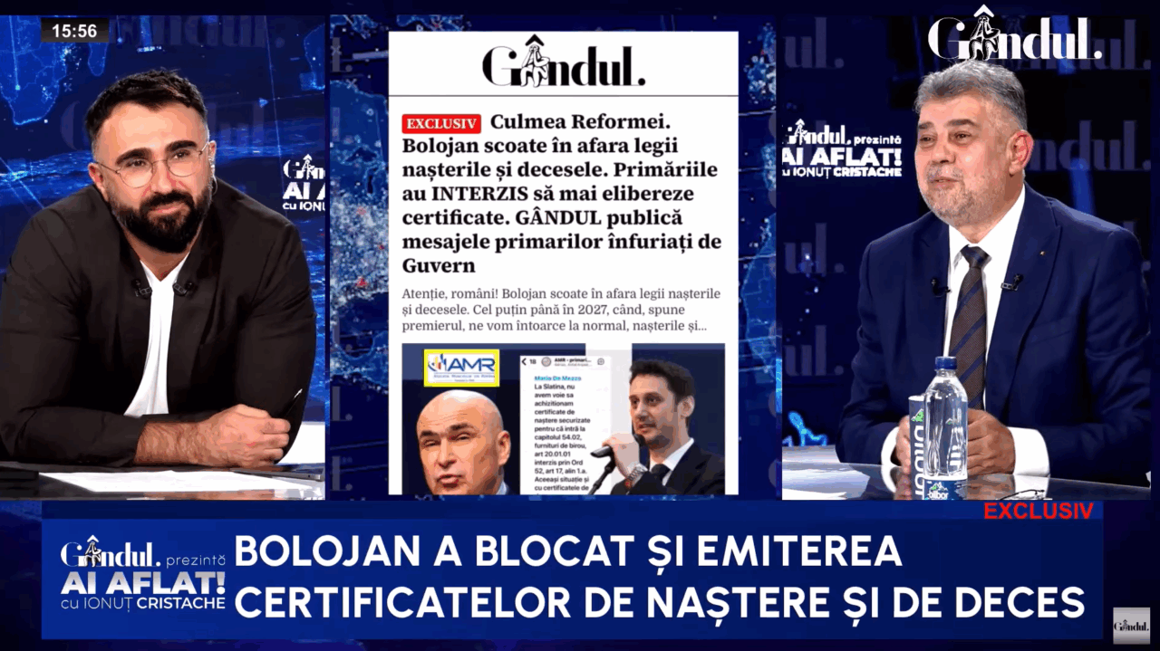 Ciolacu ironizează ordonanța privind certificatele de naștere și deces, promulgată de Guvernul Bolojan: „Am evitat CICLONUL prin aceste măsuri”