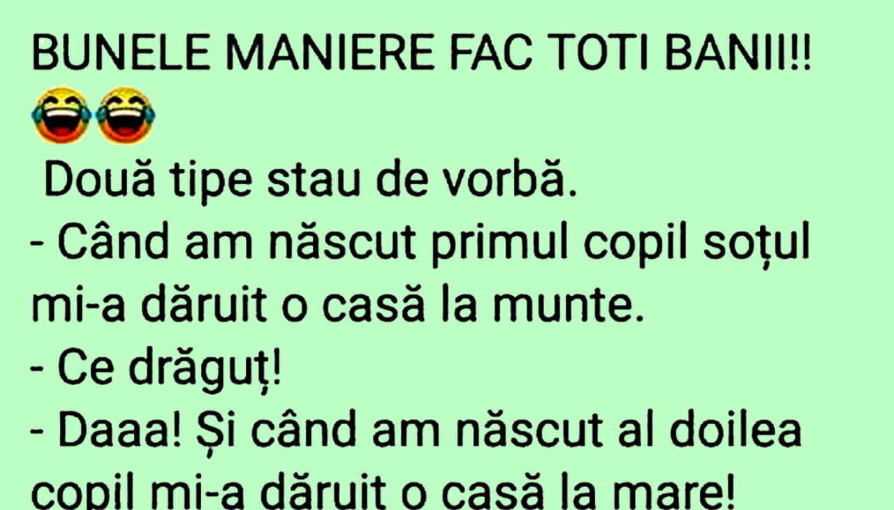 BANCUL ZILEI | Bunele maniere fac toți banii