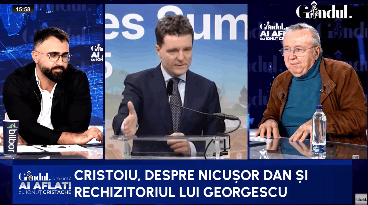 Ion Cristoiu, scenariul privind traseul RECHIZITORIULUI lui Georgescu: „Nicușor voia să-l schimbe pe Alex Florența și după a ieșit cu raportul făcut”