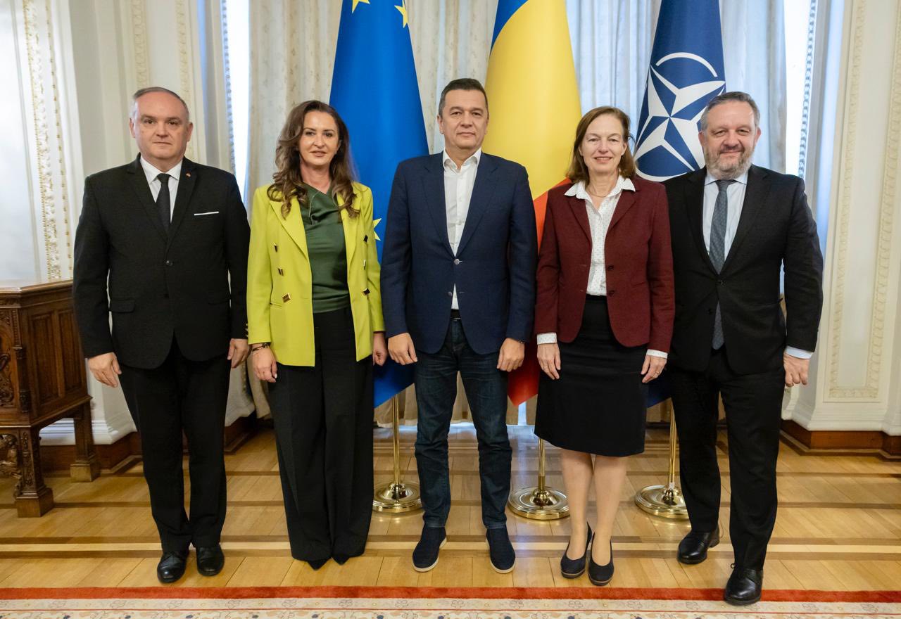 Sorin Grindeanu, discuții cu ambasadorul Germaniei în România: „Vrem investiții germane în industria de apărare și SPRIJIN pentru aderarea la OECD”