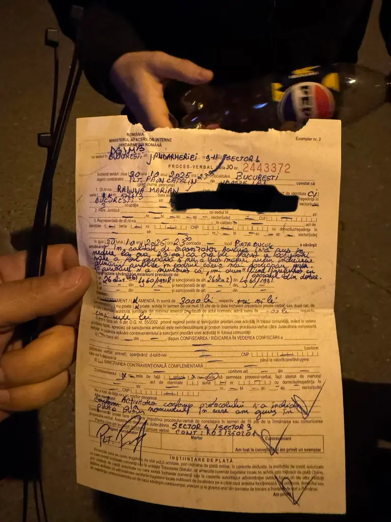 Șeful Jandarmeriei București a fost SCHIMBAT după ce doi subordonați l-au amendat pe organizatorului comemorării de la Colectiv