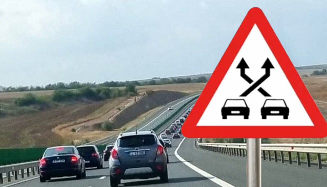 Ce înseamnă, de fapt, noul semn de circulație din imagine. Peste 300.000 de șoferi români au de-a face cu el