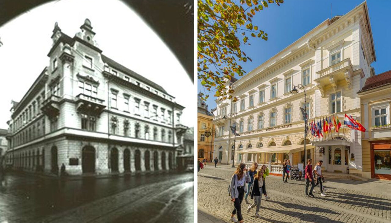 Cel mai vechi hotel din România. A fost deschis în anul 1555 și o cameră costă 600 lei/noapte acum, în 2025