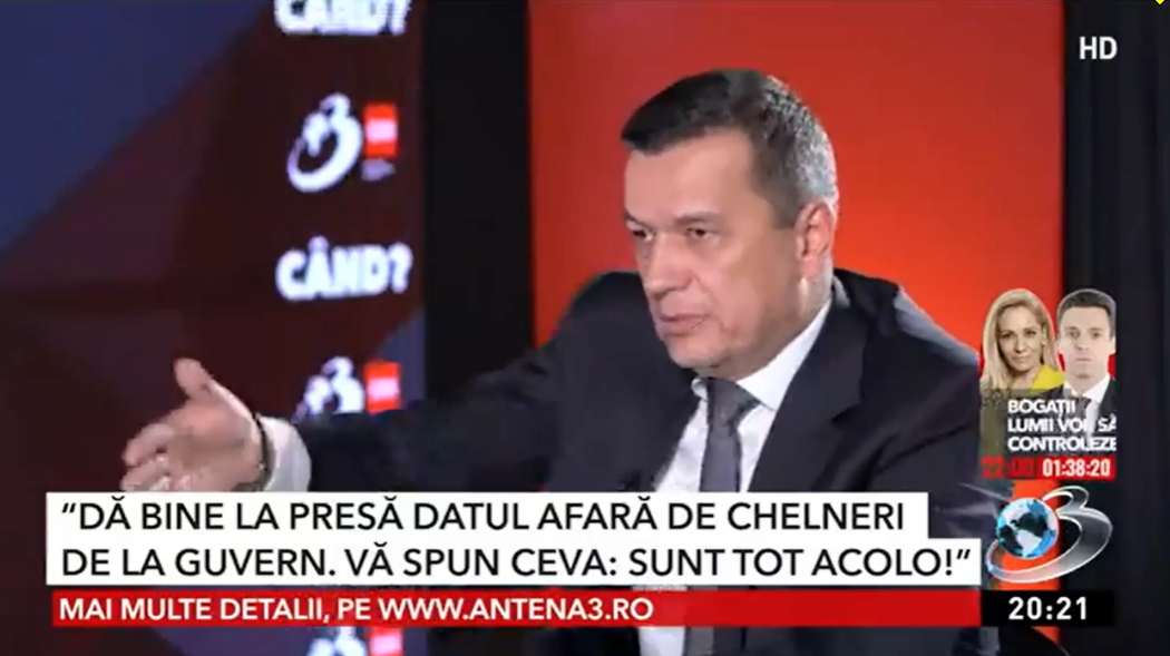 Sorin Grindeanu: „Ne este dificil să fim singurul partid de stânga într-o coaliție cu trei partide de dreapta”
