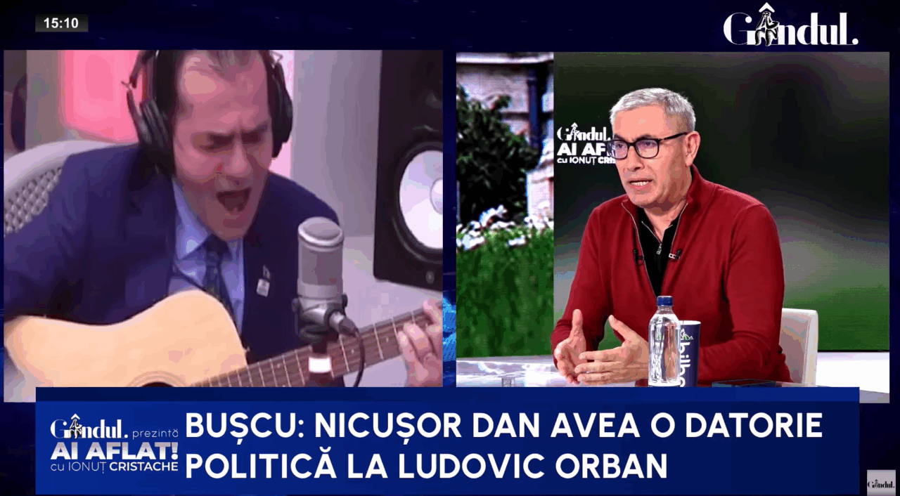 Doru Bușcu a spus motivul pentru care Ludovic Orban a fost numit consilier prezidențial: „Avea o DATORIE sentimentală”