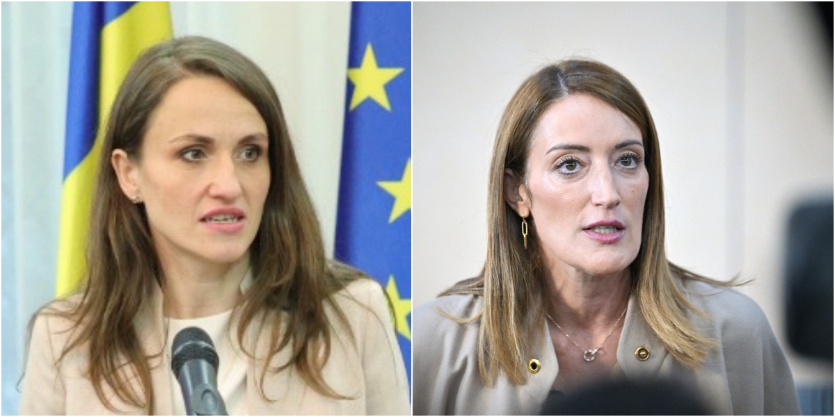 Oana Țoiu face „lobby” pentru Ucraina și Moldova, la întâlnirea cu Președintele Parlamentului European. România este ultima pe agenda ministrului MAE