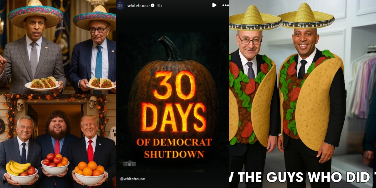 Donald Trump vrea să transforme acest Halloween în cel mai rău coșmar al democraților. Casa Albă și progresiștii se duelează în ironii