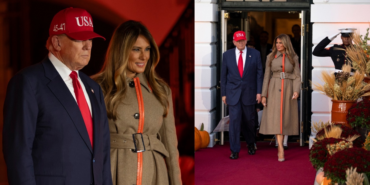 Melania Trump arată SUPERB de Halloween 2025 la Casa Albă. Ținuta Primei Doamne demonstreză că eleganța clasică este atemporală