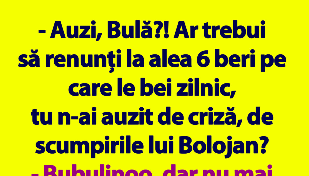 BANC | Bulă, Bubulina și scumpirile lui Bolojan