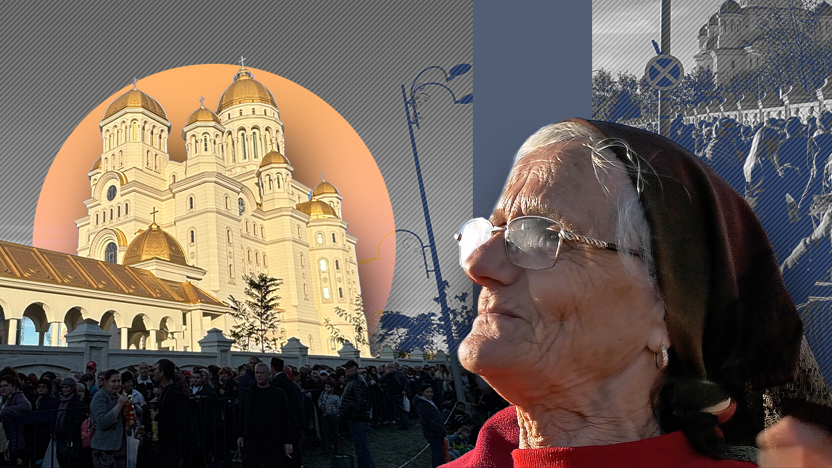 Politicienii au plecat, credincioșii au rămas. La patru zile de la sfințirea Catedralei Naționale, pelerinii așteaptă și 10 ore pentru a intra în altar. „Conducătorii noștri să ne vadă, să ne audă și să se uite la necazurile și nevoile noastre”