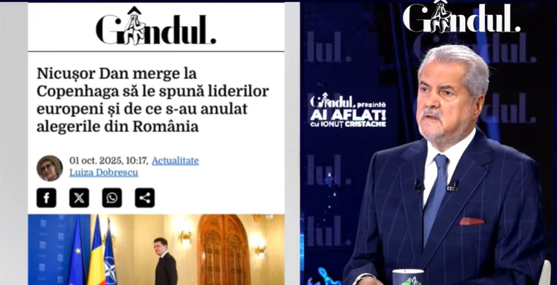 Nicușor Dan, ruptură de logică în fața liderilor europeni. Adrian Năstase: „S-a dus la Copenhaga să prezinte un raport despre alegerile din România”