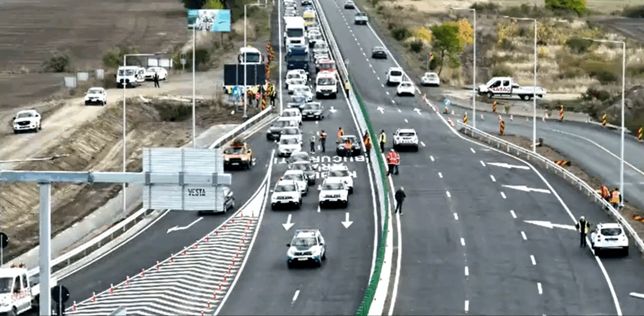 Sorin Grindeanu publică PRIMELE imagini cu deschiderea circulației pe DN69A. CNAIR: „Un acces mai rapid între autostradă (A1) și Municipiul Timișoara”