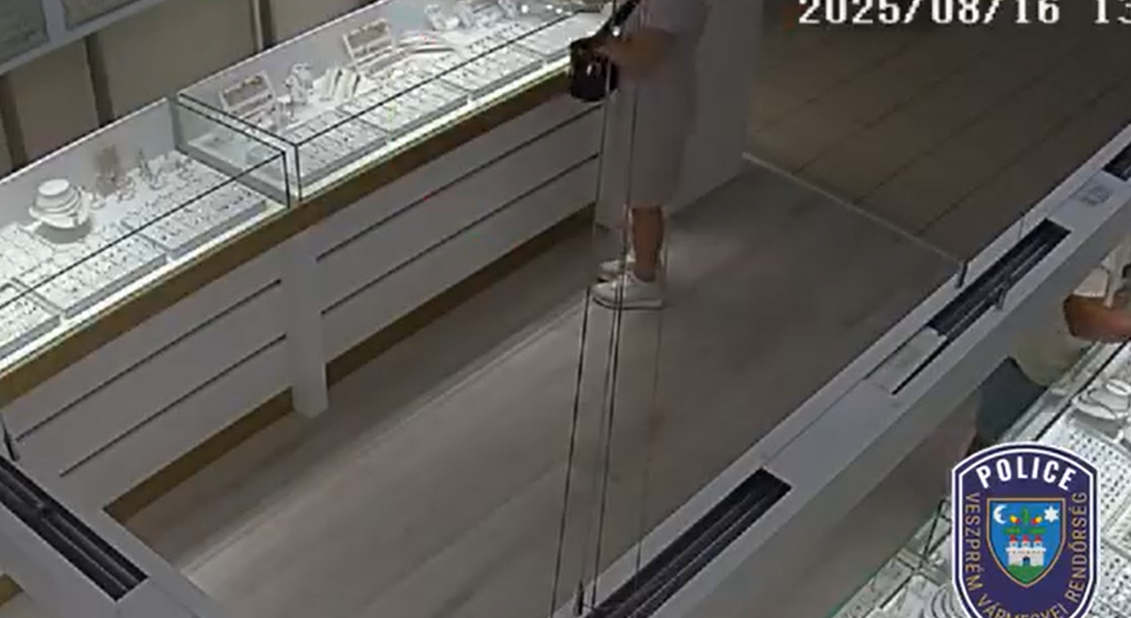Cuplu român arestat în Ungaria pentru jaf de bijuterii