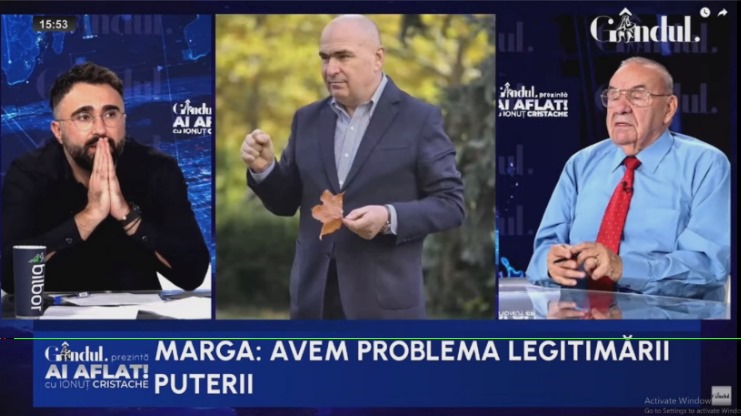 Andrei Marga taxează dur actuala Putere: Soluția pentru România sunt alegerile ANTICIPATE, prezidențiale și parlamentare