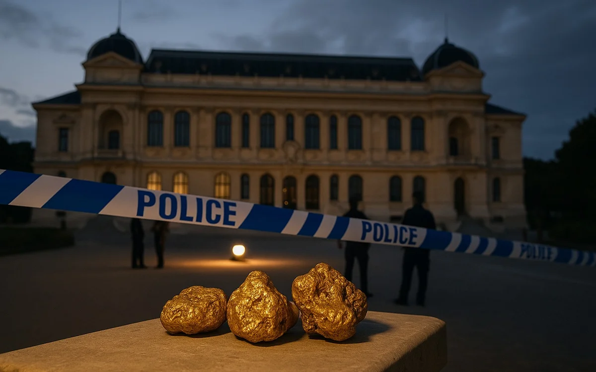 Franța nu scapă de hoți. Procuratura franceză pune sub acuzare suspecta pentru furtul aurului din Muzeul de Istorie Naturală din Paris
