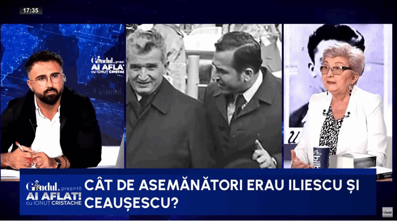 Lavinia Betea: „Ceaușescu nu părea să înțeleagă rostul intelectualilor. Lui Iliescu nu i s a permis să evolueze”