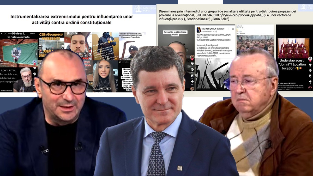 RAPORTUL pe care Nicușor l-a prezentat partenerilor europeni. Poze multe, grafice în Power-Point și capturi de TikTok