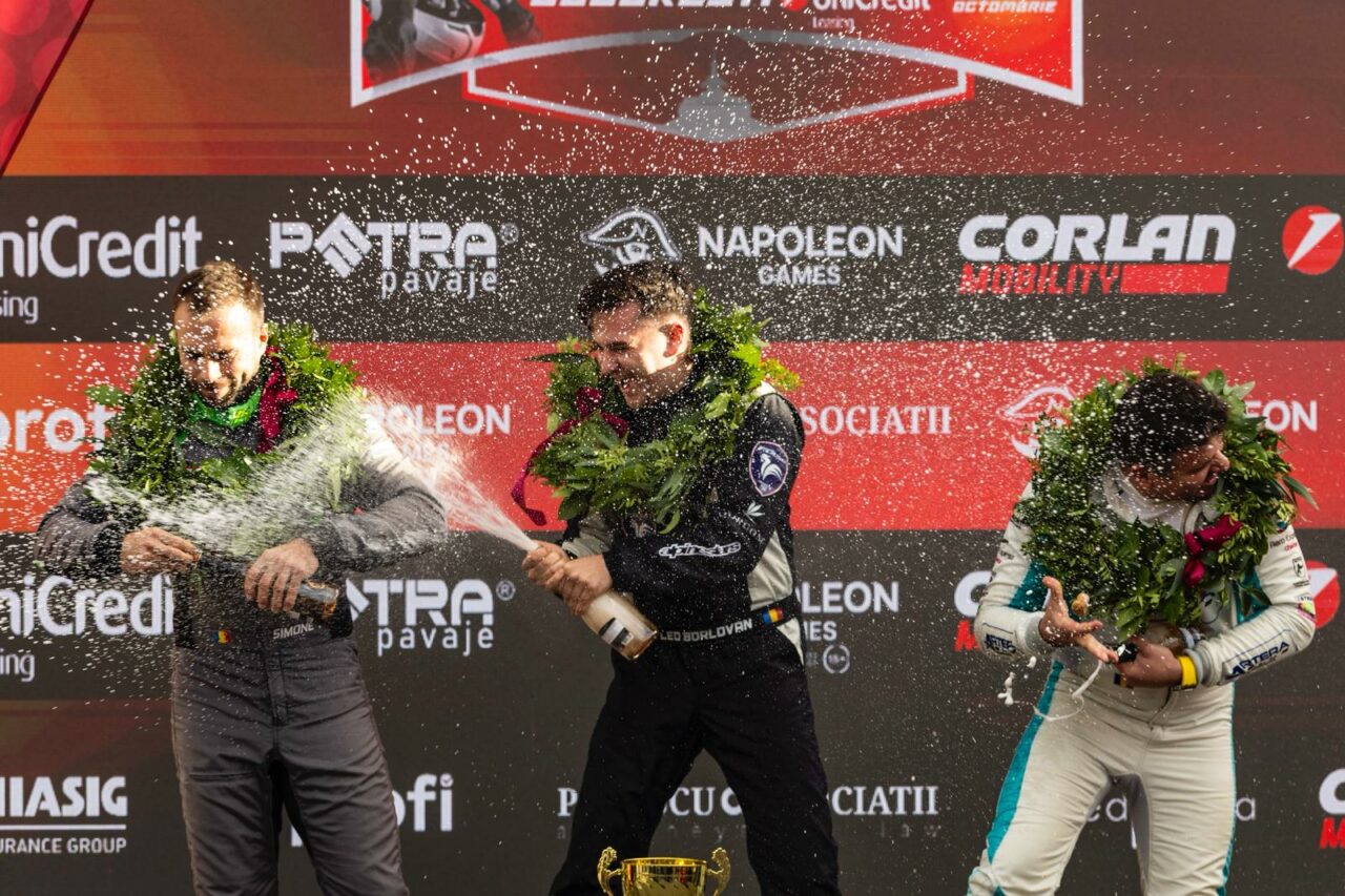 Leo Borlovan s-a impus în finala Super Rally de la București și nu cedează „coroana de campion”