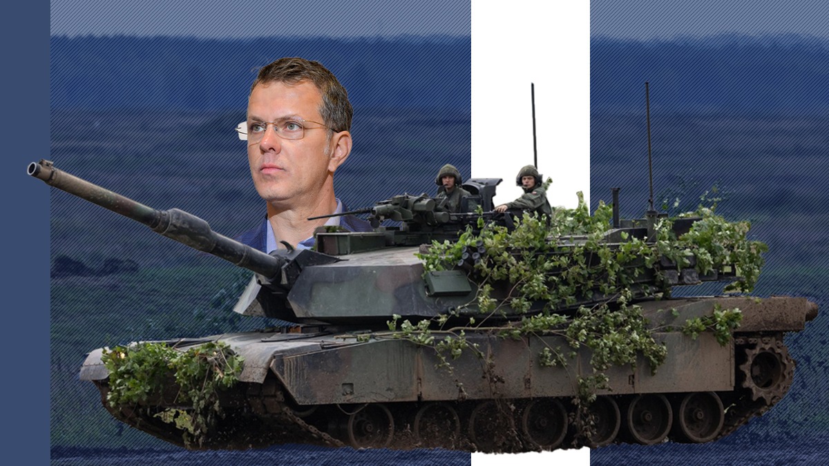 În caz de conflict, Moşteanu nu-şi poate apăra familia. Ministrul Apărării a fentat armata cu facultatea