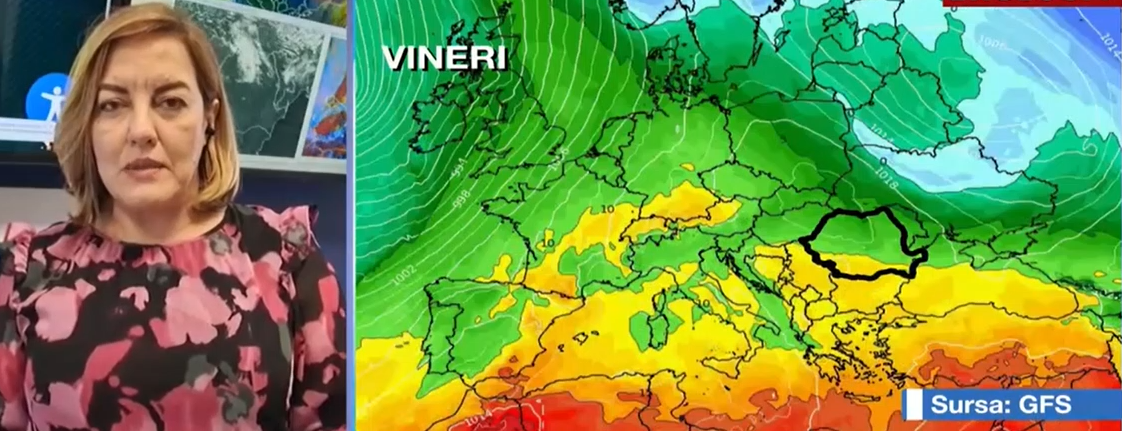 Masă de aer cald peste România. Temperaturi de până la 24 de grade, la finalul săptămânii