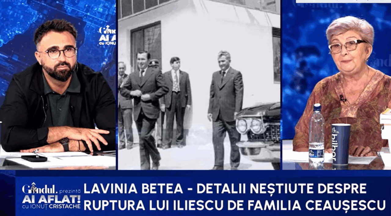 Ion Iliescu, de la favorit la PROSCRIS al familiei Ceaușescu. Lavinia Betea despre începutul sfârșitului pentru primul președinte de după 1989