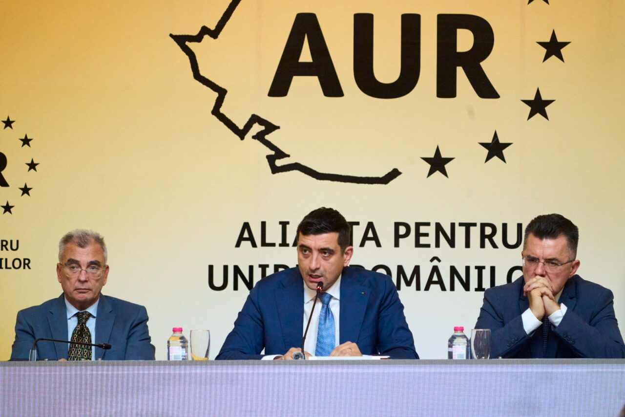 George Simion candidează pentru un nou mandat de președinte al partidului, la congresul AUR. Evenimentul va avea loc pe 30 noiembrie, la Alba Iulia